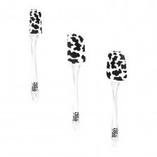 10inch Silicone Cow Pattern Cake Spatula